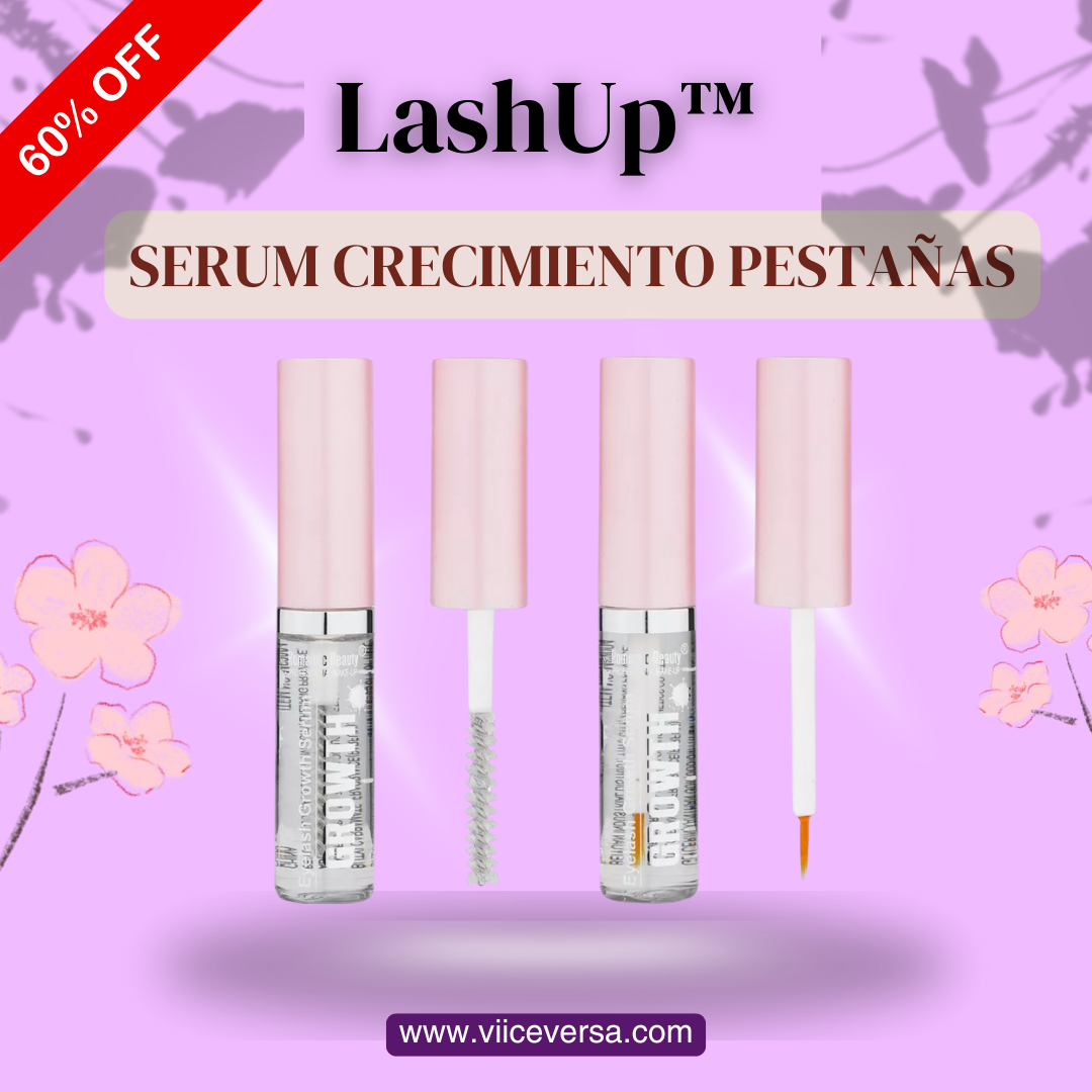 LASHUP™ PACK X2 SERUM + ENCRESPADOR CRECIMIENTO DE PESTAÑAS🔥¡PROMOCION CYBER DAY CON ENVÍO GRATIS! 🚚